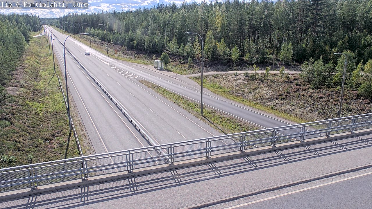Kelikamerat Kuva Tie 6 Kontiolahti, Uuro, Kontiolahti, Pohjois-Karjala