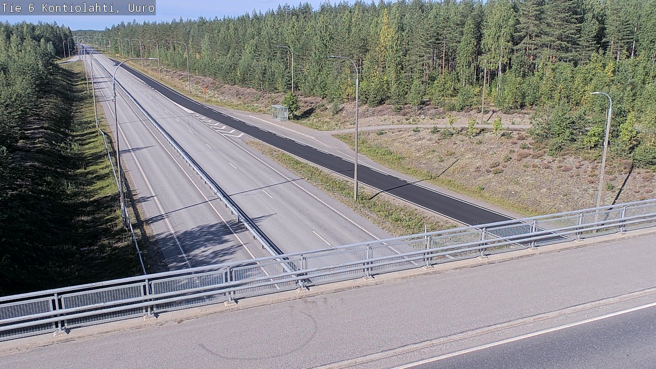 Kelikamerat Kuva Tie 6 Kontiolahti, Uuro, Kontiolahti, Pohjois-Karjala