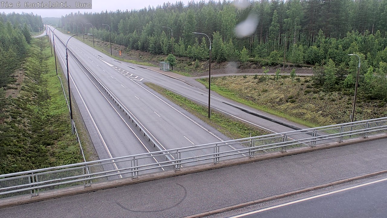 Kelikamerat Kuva Tie 6 Kontiolahti, Uuro, Kontiolahti, Pohjois-Karjala