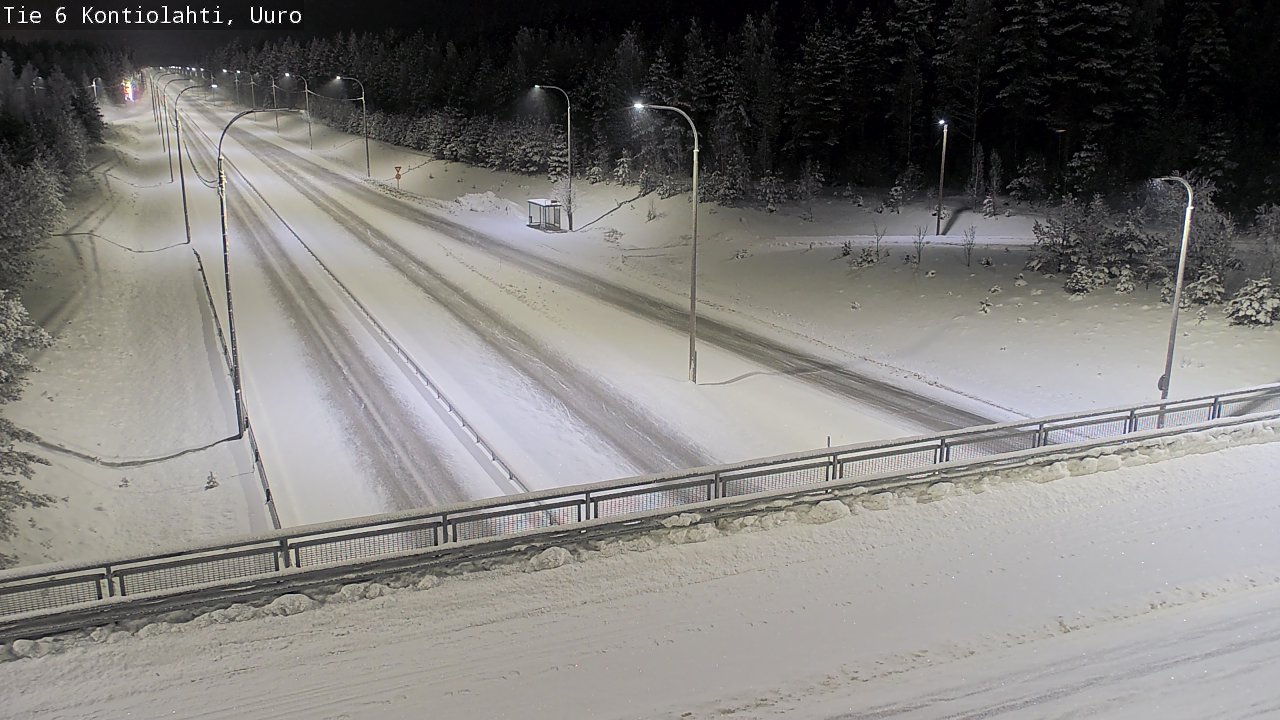 Kelikamerat Kuva Tie 6 Kontiolahti, Uuro, Kontiolahti, Pohjois-Karjala