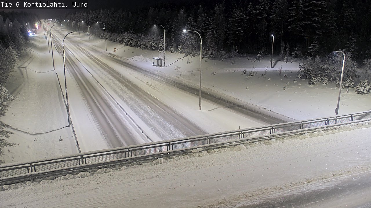 Kelikamerat Kuva Tie 6 Kontiolahti, Uuro, Kontiolahti, Pohjois-Karjala