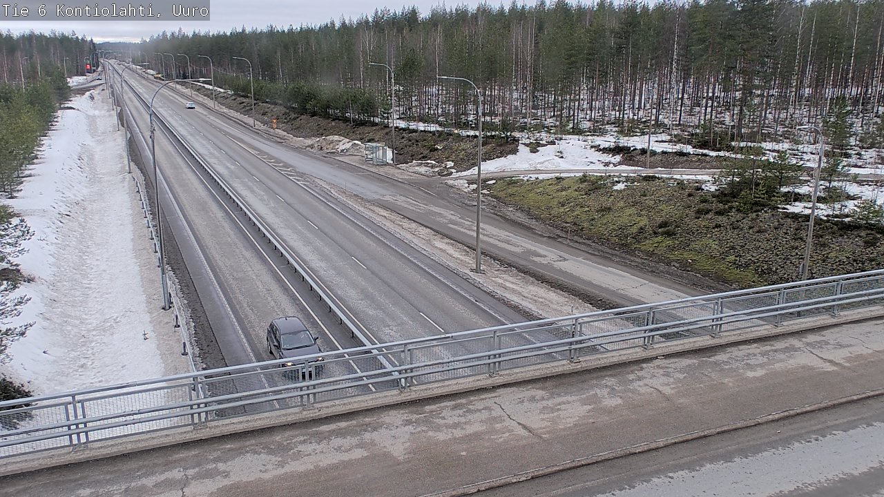 Kelikamerat Kuva Tie 6 Kontiolahti, Uuro, Kontiolahti, Pohjois-Karjala