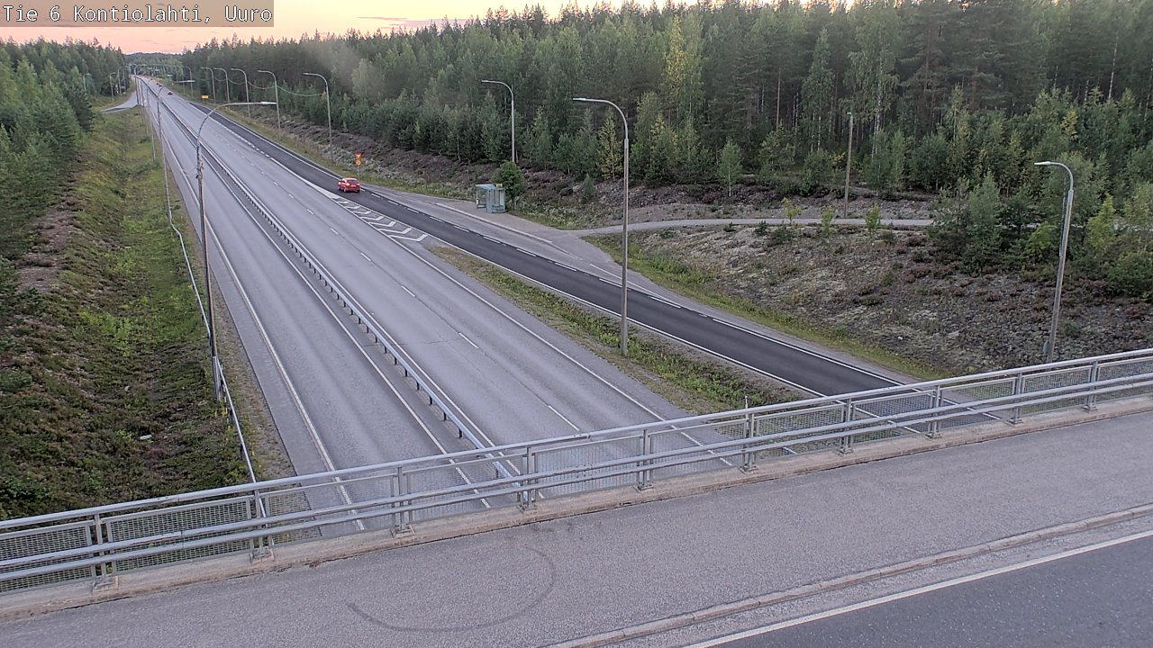 Kelikamerat Kuva Tie 6 Kontiolahti, Uuro, Kontiolahti, Pohjois-Karjala