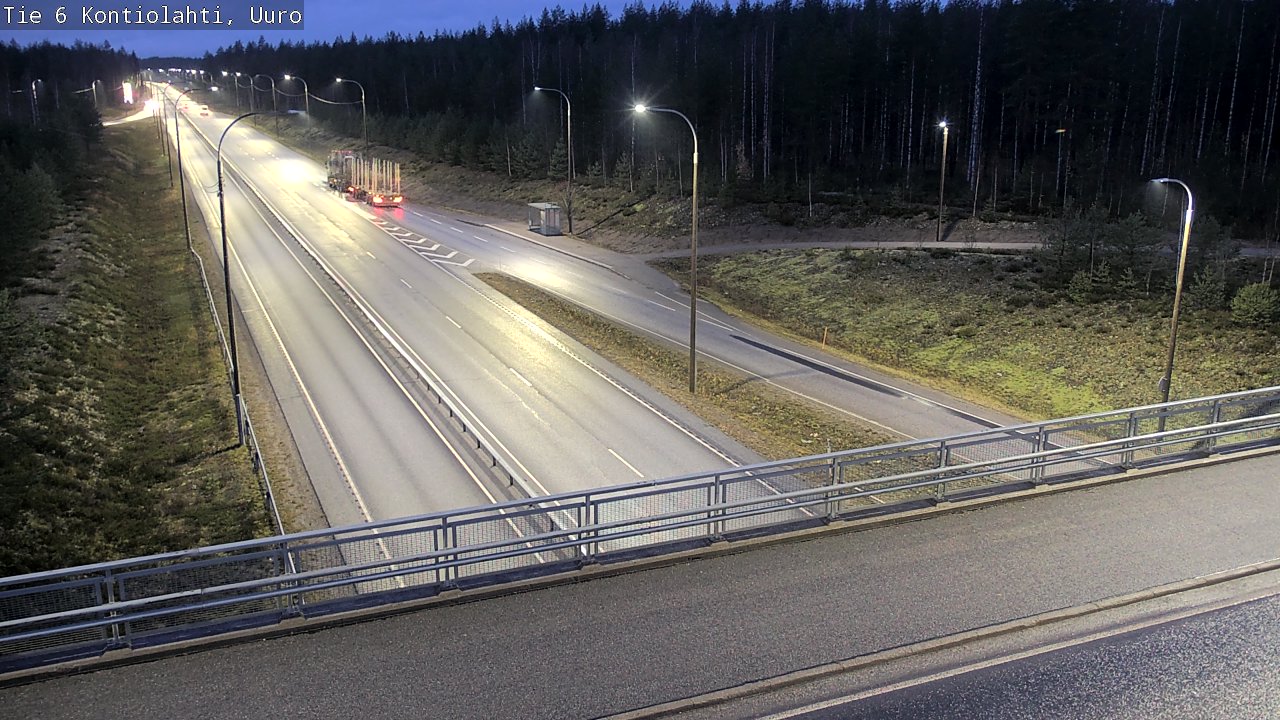 Kelikamerat Kuva Tie 6 Kontiolahti, Uuro, Kontiolahti, Pohjois-Karjala