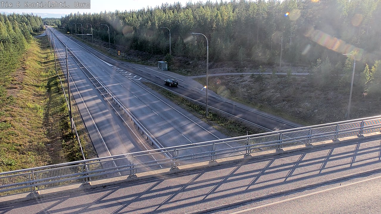 Kelikamerat Kuva Tie 6 Kontiolahti, Uuro, Kontiolahti, Pohjois-Karjala