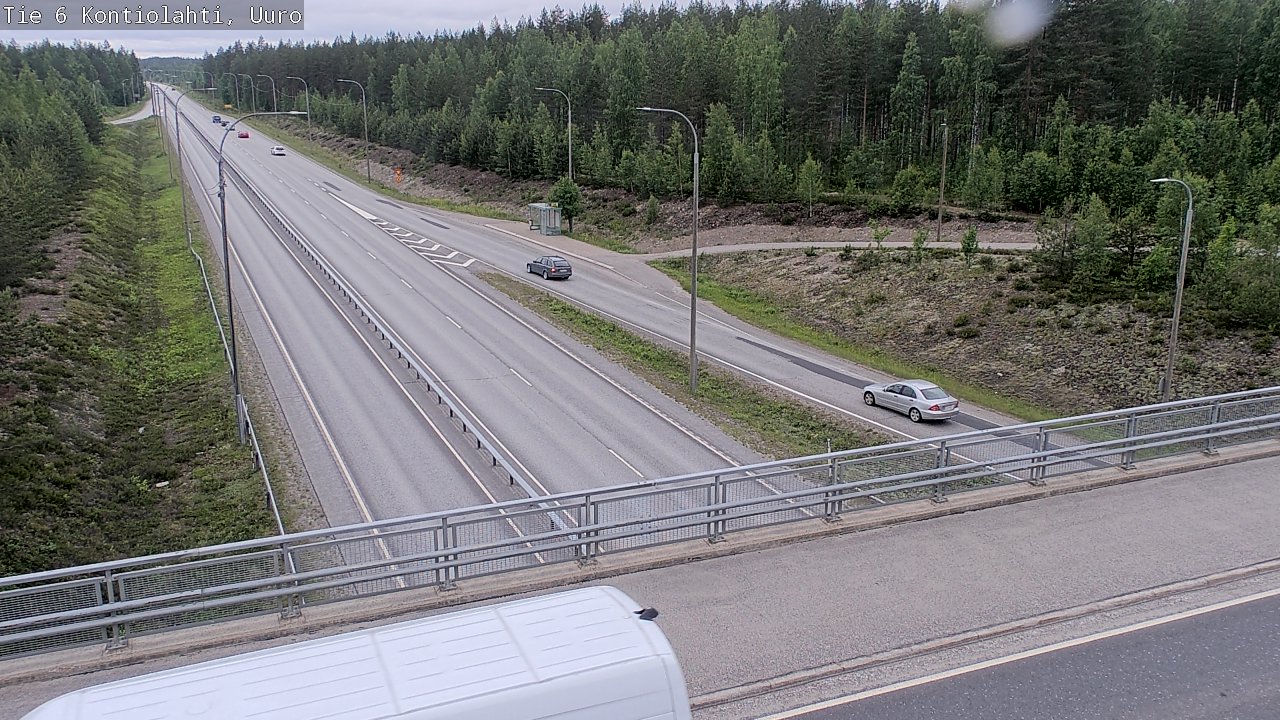Kelikamerat Kuva Tie 6 Kontiolahti, Uuro, Kontiolahti, Pohjois-Karjala