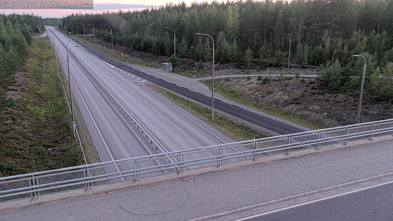 Kelikamerat Kuva Tie 6 Kontiolahti, Uuro, Kontiolahti, Pohjois-Karjala