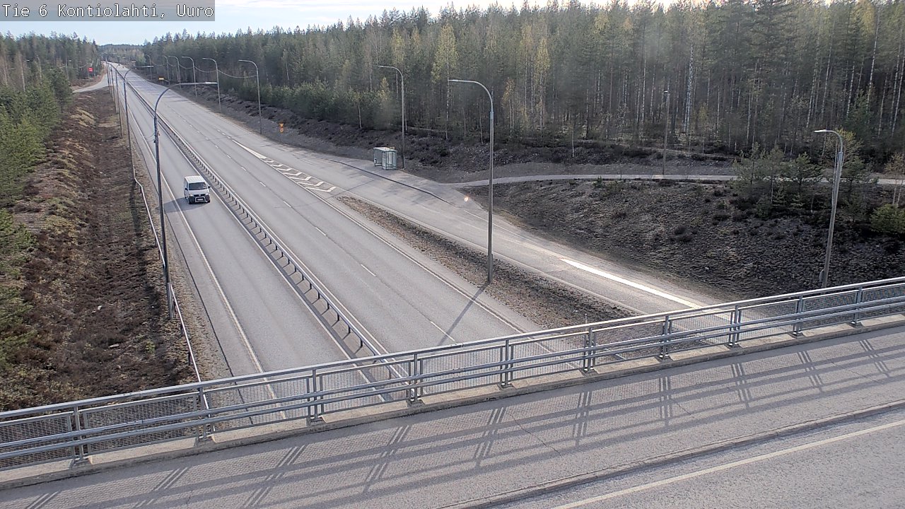 Kelikamerat Kuva Tie 6 Kontiolahti, Uuro, Kontiolahti, Pohjois-Karjala