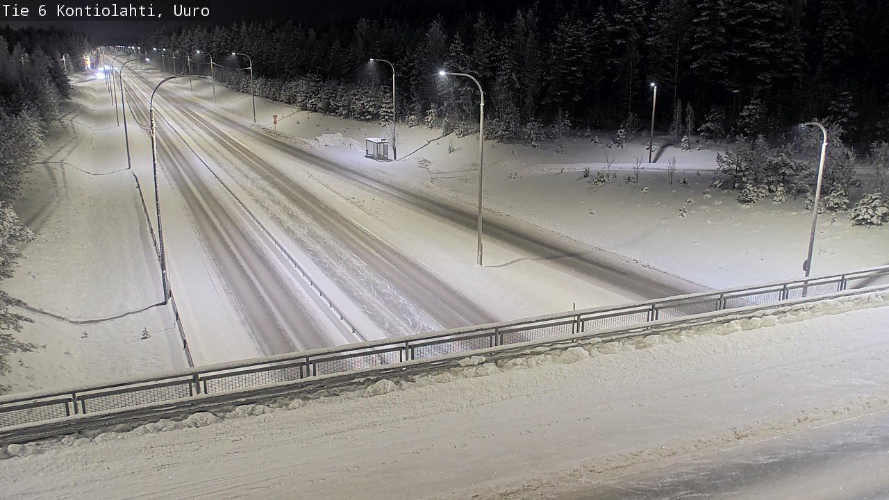 Kelikamerat Kuva Tie 6 Kontiolahti, Uuro, Kontiolahti, Pohjois-Karjala