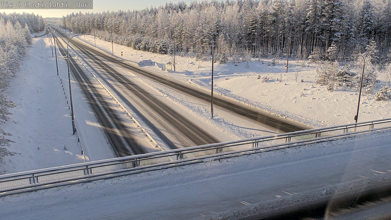 Kelikamerat Kuva Tie 6 Kontiolahti, Uuro, Kontiolahti, Pohjois-Karjala