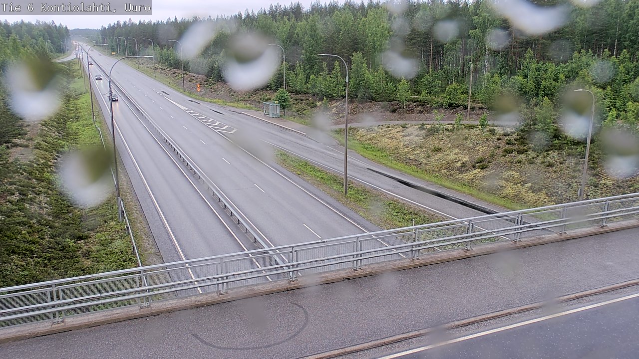 Kelikamerat Kuva Tie 6 Kontiolahti, Uuro, Kontiolahti, Pohjois-Karjala