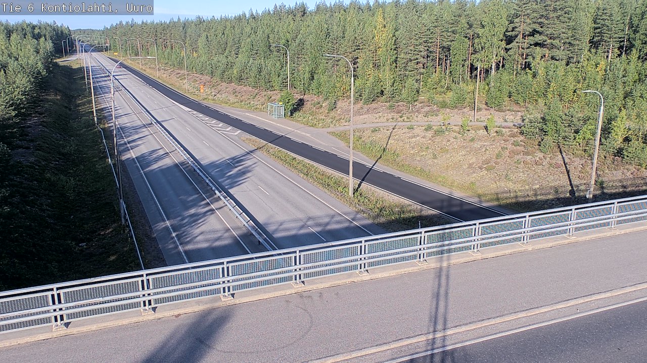 Kelikamerat Kuva Tie 6 Kontiolahti, Uuro, Kontiolahti, Pohjois-Karjala