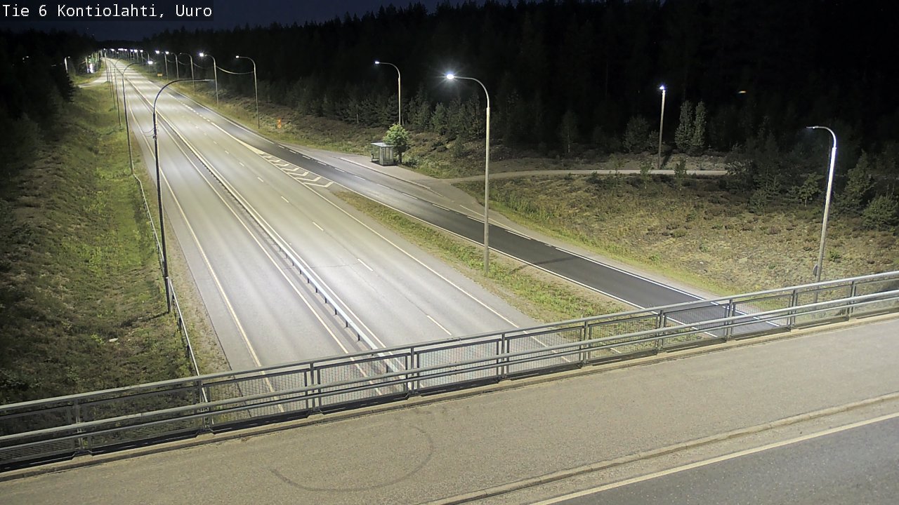 Kelikamerat Kuva Tie 6 Kontiolahti, Uuro, Kontiolahti, Pohjois-Karjala