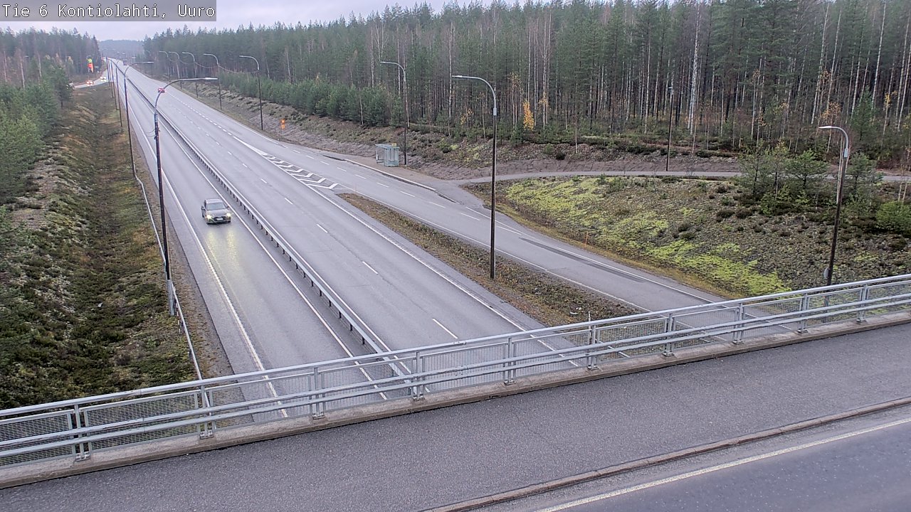 Kelikamerat Kuva Tie 6 Kontiolahti, Uuro, Kontiolahti, Pohjois-Karjala