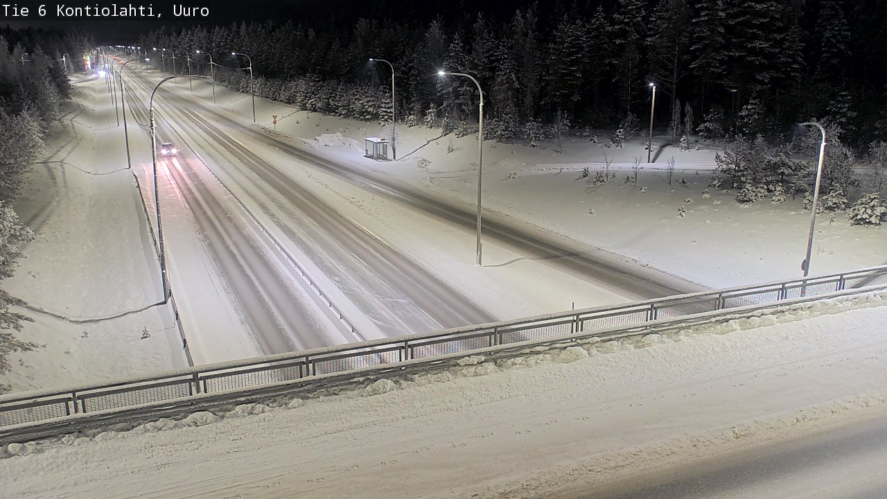 Kelikamerat Kuva Tie 6 Kontiolahti, Uuro, Kontiolahti, Pohjois-Karjala