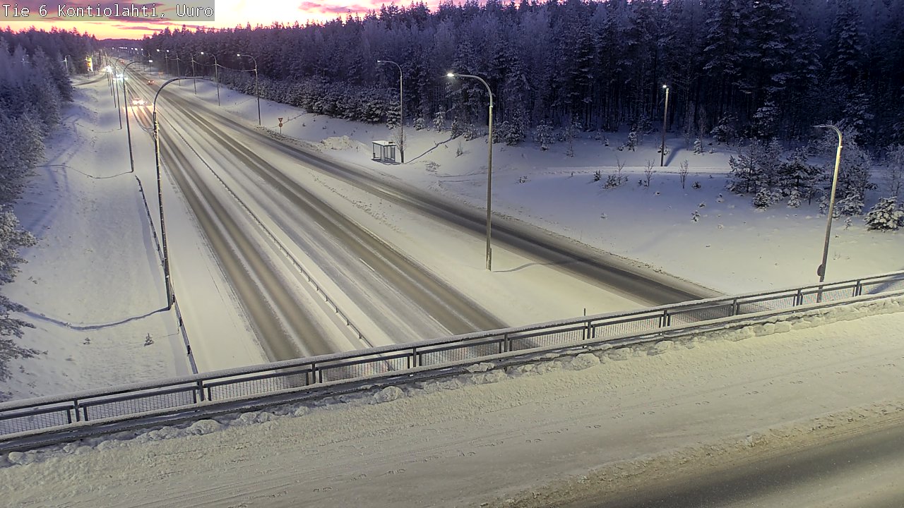 Kelikamerat Kuva Tie 6 Kontiolahti, Uuro, Kontiolahti, Pohjois-Karjala