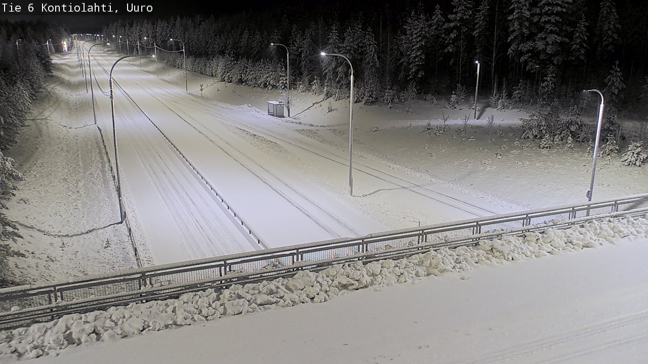 Kelikamerat Kuva Tie 6 Kontiolahti, Uuro, Kontiolahti, Pohjois-Karjala