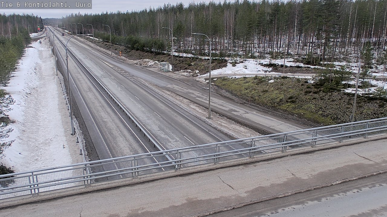 Kelikamerat Kuva Tie 6 Kontiolahti, Uuro, Kontiolahti, Pohjois-Karjala