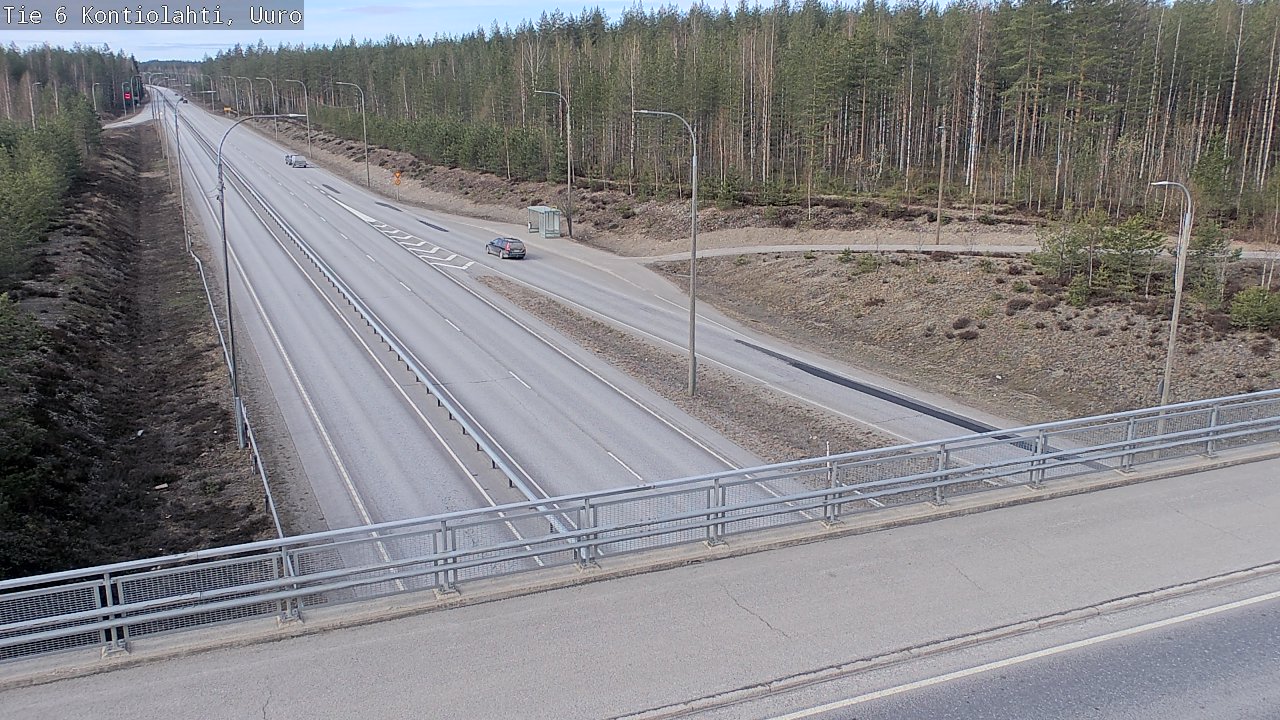 Kelikamerat Kuva Tie 6 Kontiolahti, Uuro, Kontiolahti, Pohjois-Karjala