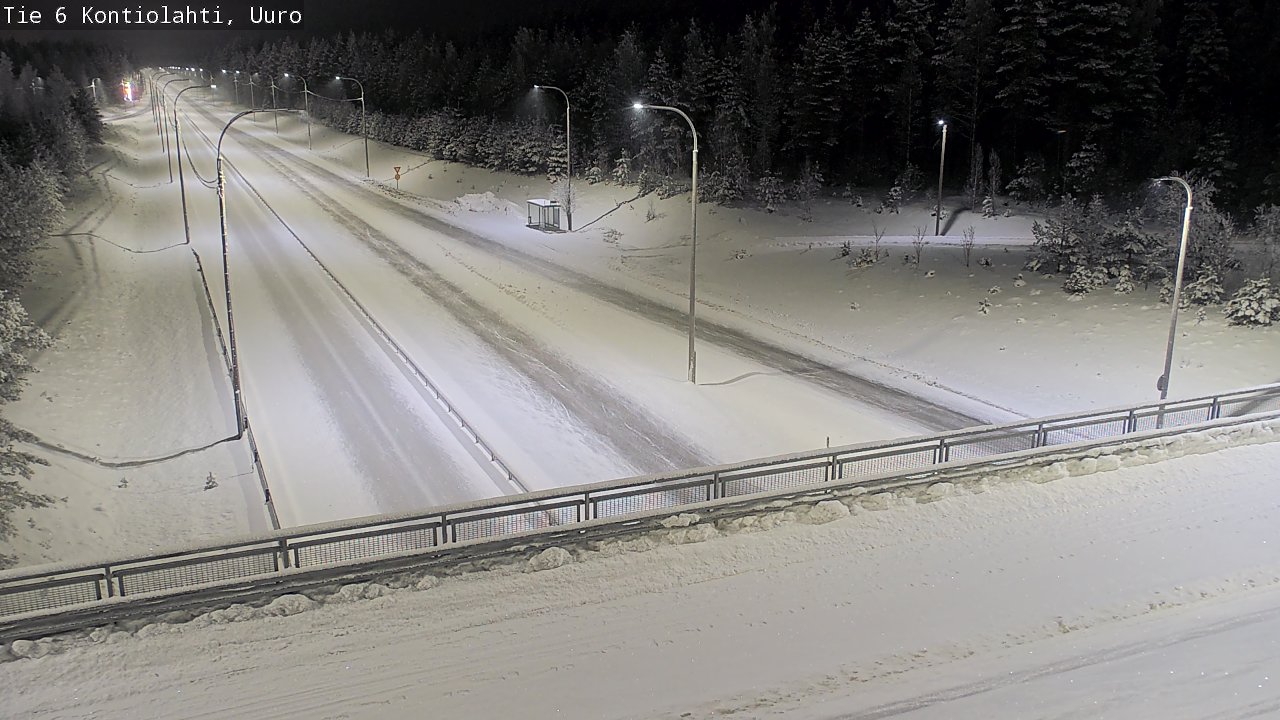 Kelikamerat Kuva Tie 6 Kontiolahti, Uuro, Kontiolahti, Pohjois-Karjala