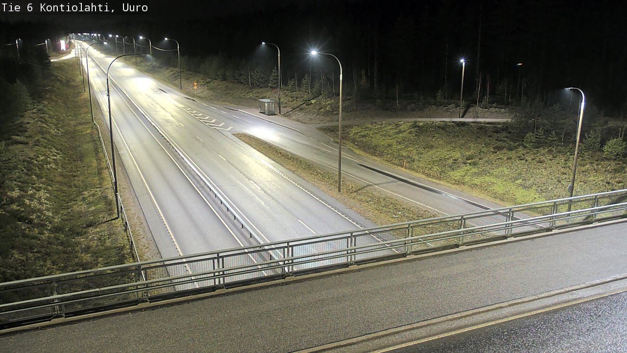 Kelikamerat Kuva Tie 6 Kontiolahti, Uuro, Kontiolahti, Pohjois-Karjala