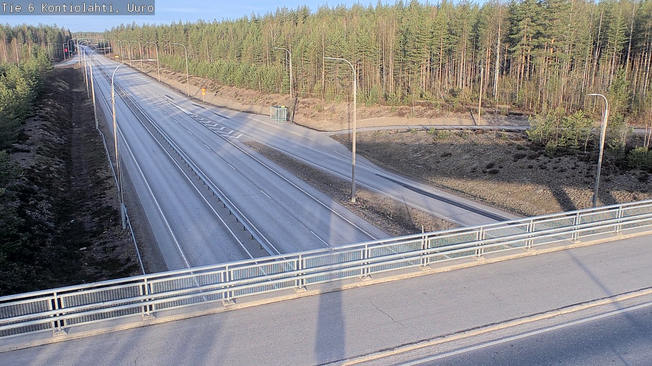 Kelikamerat Kuva Tie 6 Kontiolahti, Uuro, Kontiolahti, Pohjois-Karjala