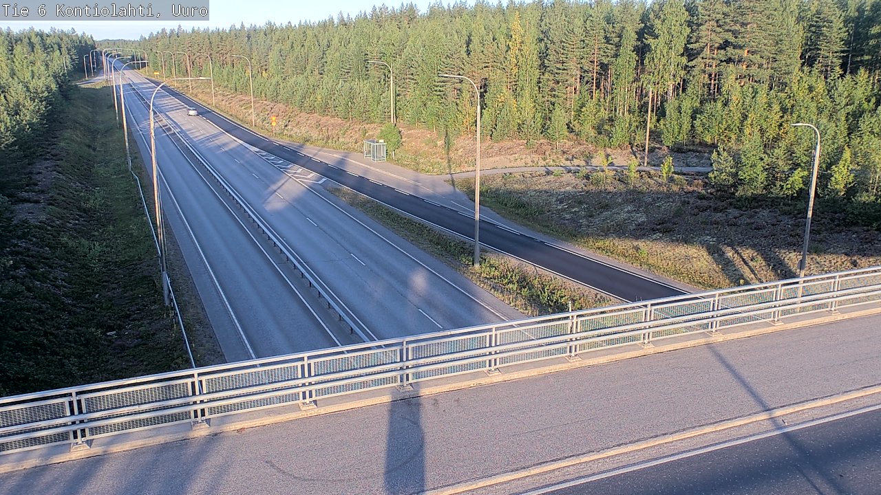 Kelikamerat Kuva Tie 6 Kontiolahti, Uuro, Kontiolahti, Pohjois-Karjala
