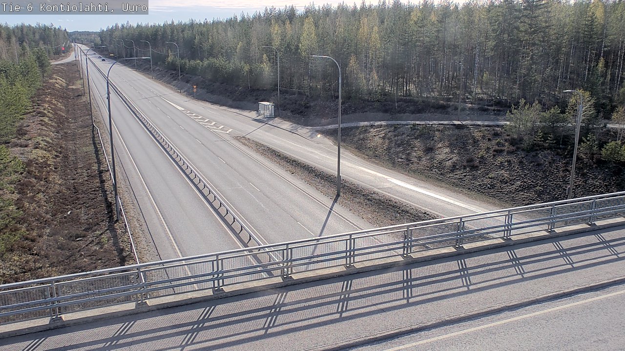 Kelikamerat Kuva Tie 6 Kontiolahti, Uuro, Kontiolahti, Pohjois-Karjala