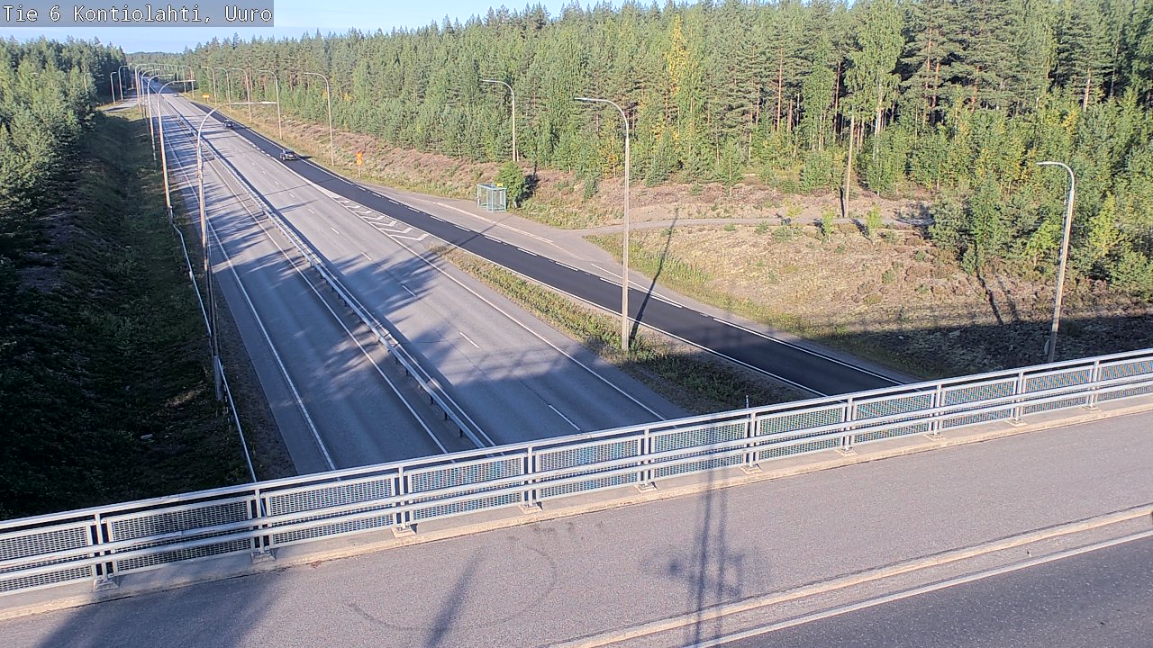 Kelikamerat Kuva Tie 6 Kontiolahti, Uuro, Kontiolahti, Pohjois-Karjala