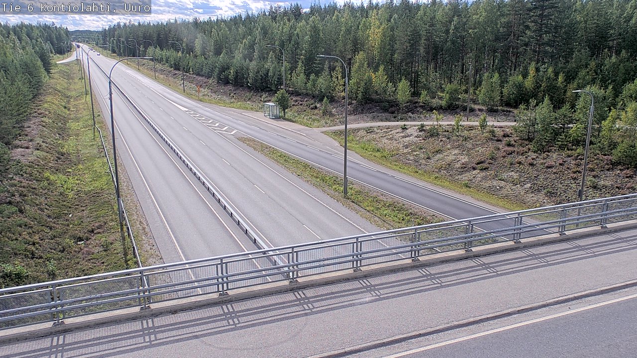 Kelikamerat Kuva Tie 6 Kontiolahti, Uuro, Kontiolahti, Pohjois-Karjala