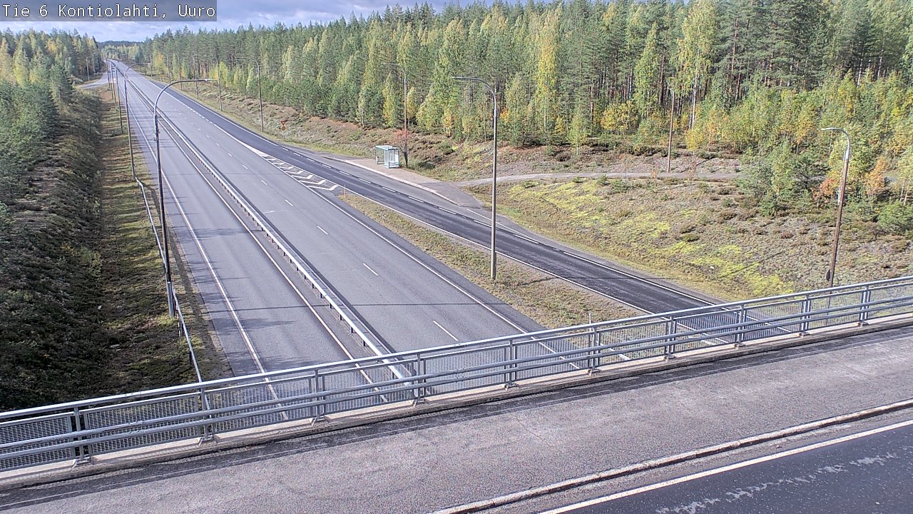 Kelikamerat Kuva Tie 6 Kontiolahti, Uuro, Kontiolahti, Pohjois-Karjala