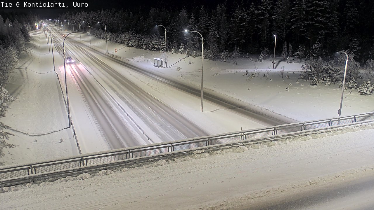 Kelikamerat Kuva Tie 6 Kontiolahti, Uuro, Kontiolahti, Pohjois-Karjala