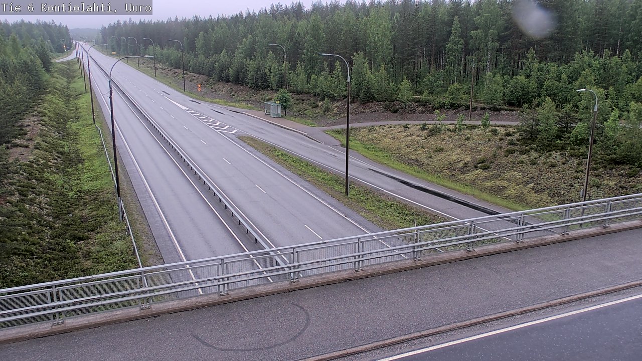 Kelikamerat Kuva Tie 6 Kontiolahti, Uuro, Kontiolahti, Pohjois-Karjala