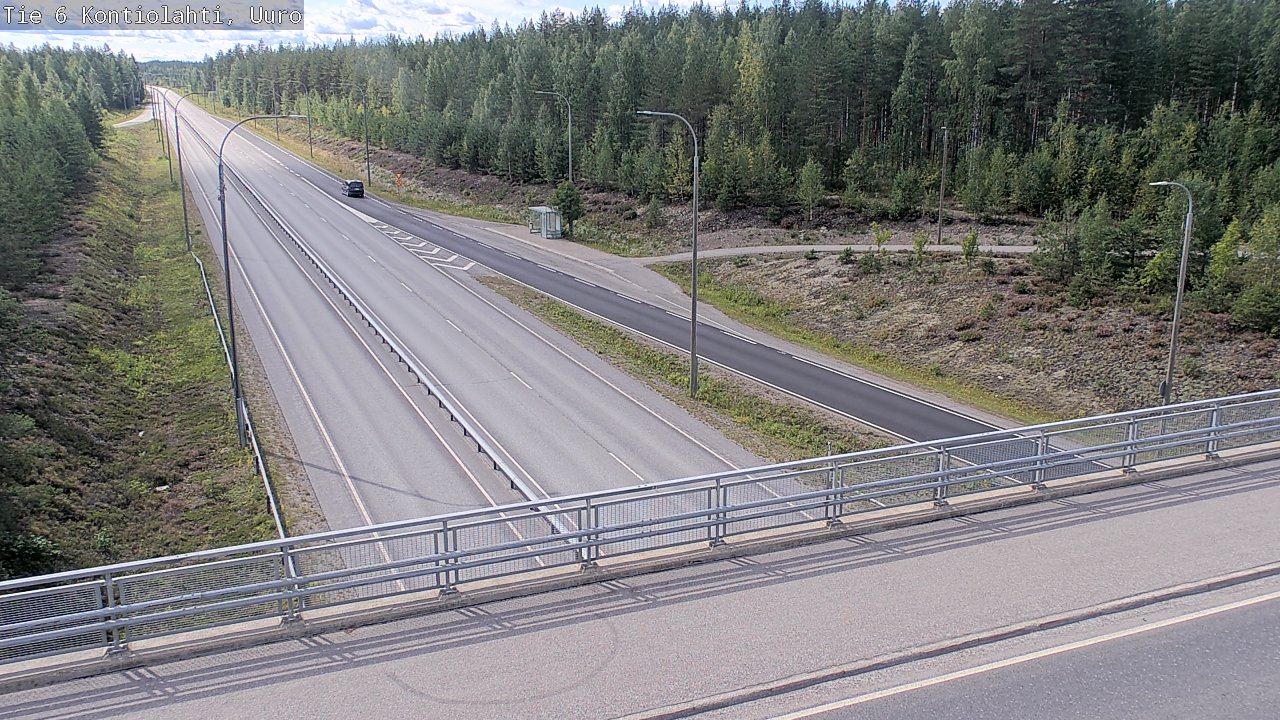 Kelikamerat Kuva Tie 6 Kontiolahti, Uuro, Kontiolahti, Pohjois-Karjala