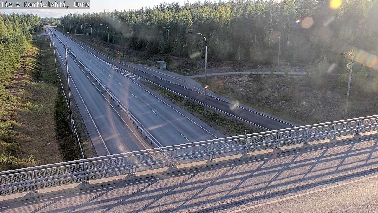 Kelikamerat Kuva Tie 6 Kontiolahti, Uuro, Kontiolahti, Pohjois-Karjala