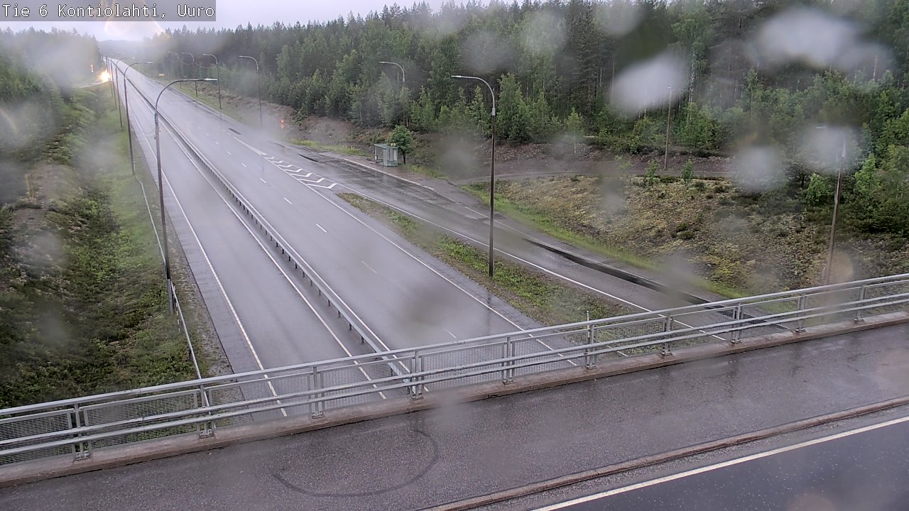 Kelikamerat Kuva Tie 6 Kontiolahti, Uuro, Kontiolahti, Pohjois-Karjala