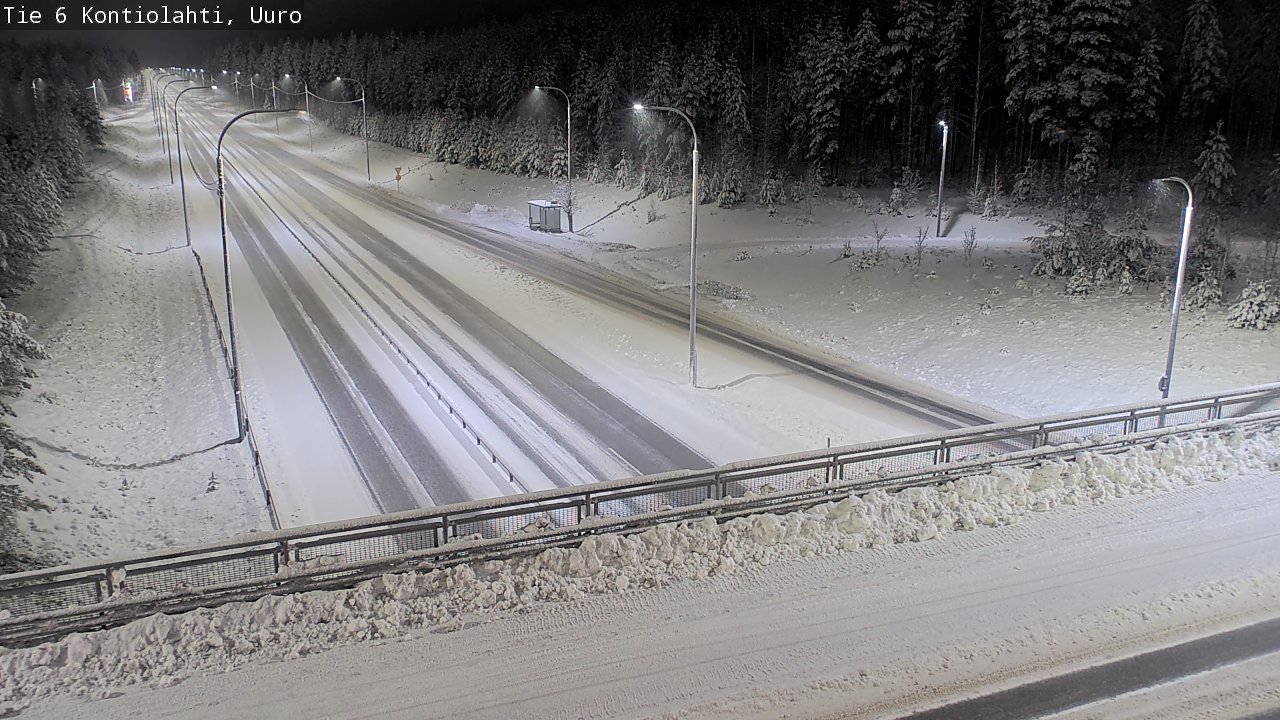 Kelikamerat Kuva Tie 6 Kontiolahti, Uuro, Kontiolahti, Pohjois-Karjala