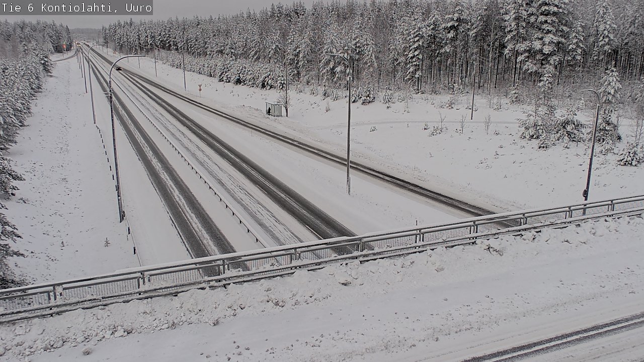 Kelikamerat Kuva Tie 6 Kontiolahti, Uuro, Kontiolahti, Pohjois-Karjala