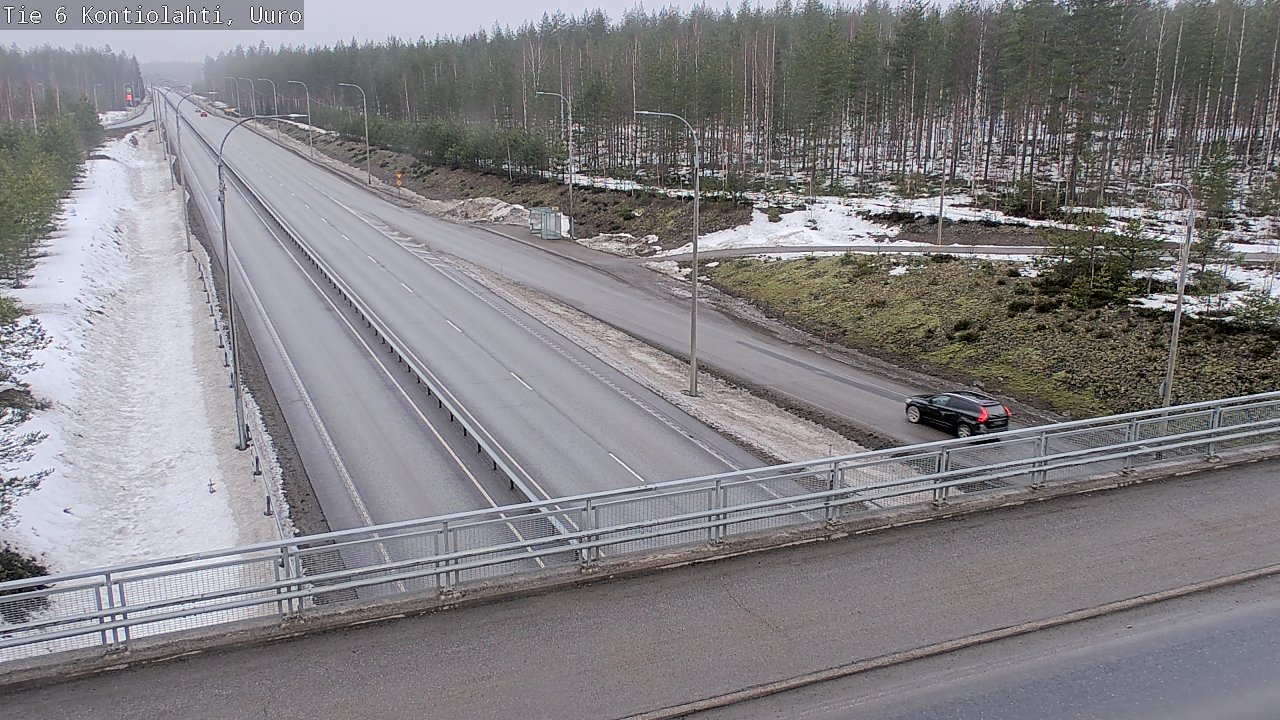 Kelikamerat Kuva Tie 6 Kontiolahti, Uuro, Kontiolahti, Pohjois-Karjala