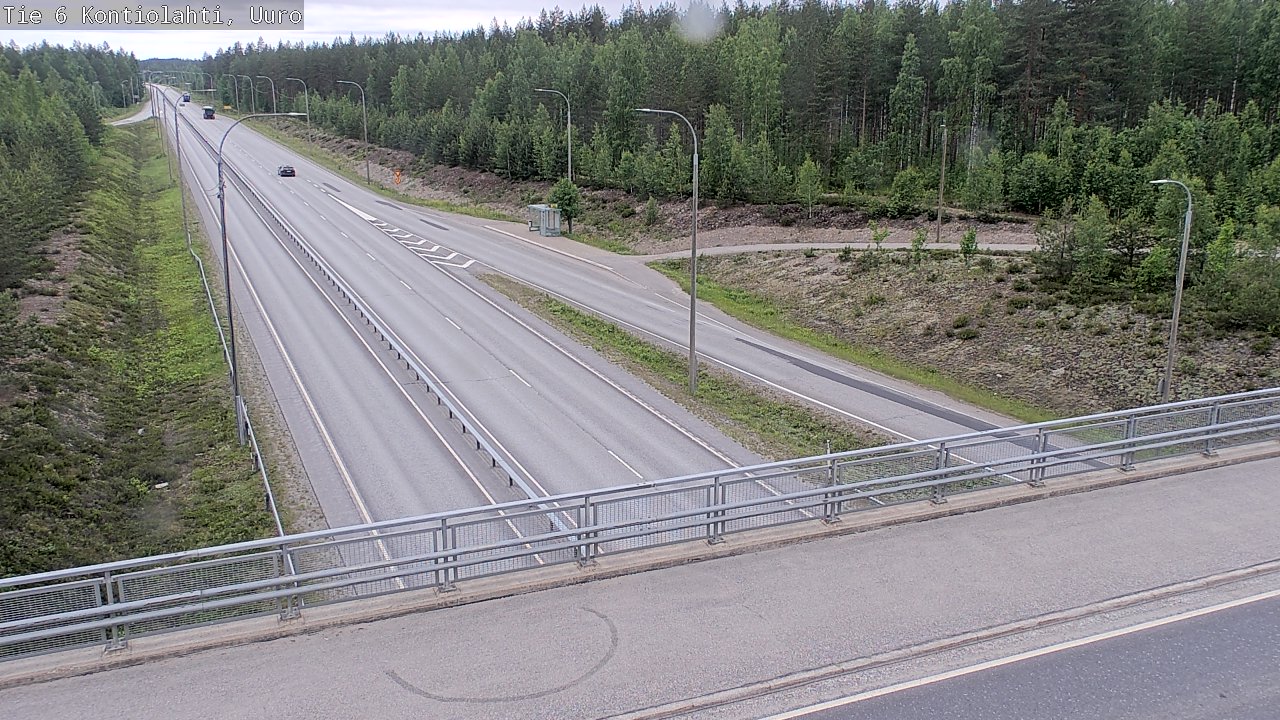 Kelikamerat Kuva Tie 6 Kontiolahti, Uuro, Kontiolahti, Pohjois-Karjala
