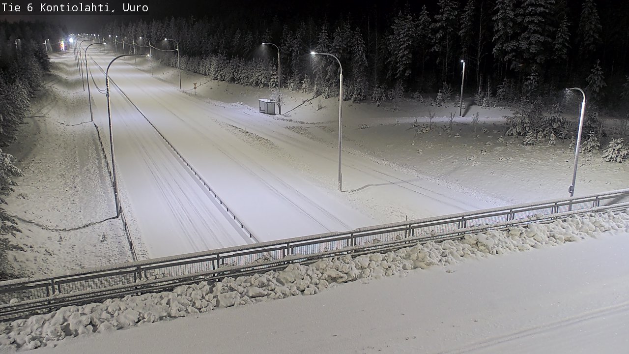 Kelikamerat Kuva Tie 6 Kontiolahti, Uuro, Kontiolahti, Pohjois-Karjala