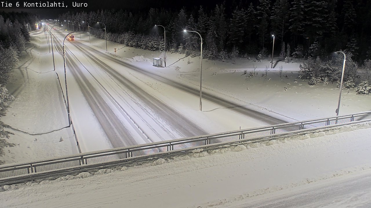 Kelikamerat Kuva Tie 6 Kontiolahti, Uuro, Kontiolahti, Pohjois-Karjala