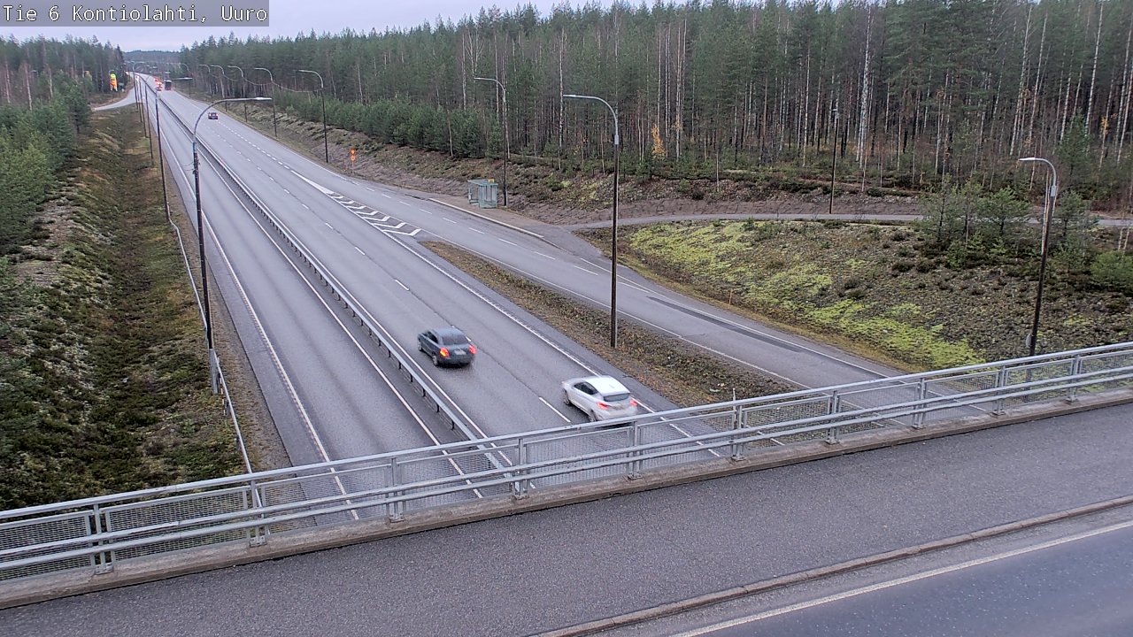 Kelikamerat Kuva Tie 6 Kontiolahti, Uuro, Kontiolahti, Pohjois-Karjala