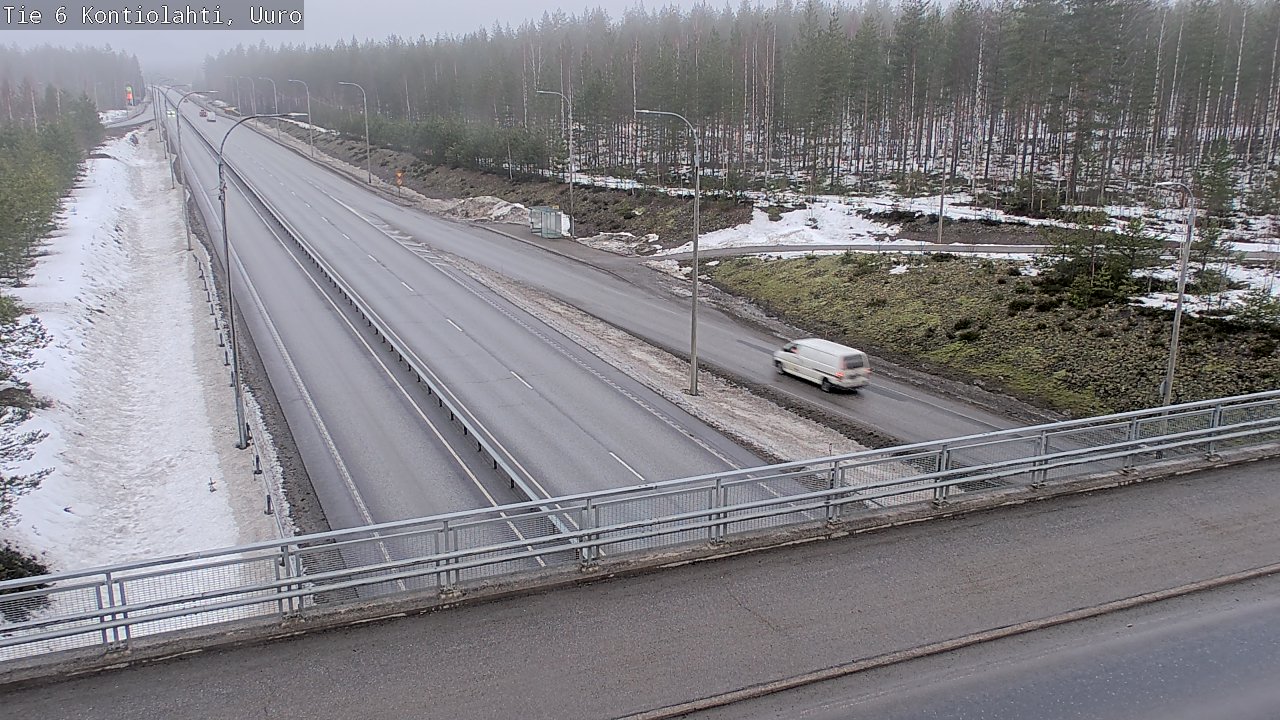 Kelikamerat Kuva Tie 6 Kontiolahti, Uuro, Kontiolahti, Pohjois-Karjala