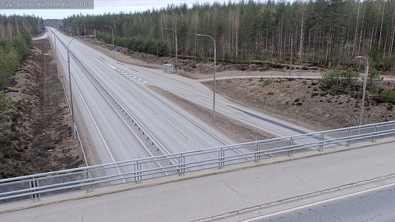Kelikamerat Kuva Tie 6 Kontiolahti, Uuro, Kontiolahti, Pohjois-Karjala