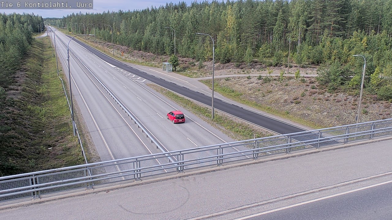 Kelikamerat Kuva Tie 6 Kontiolahti, Uuro, Kontiolahti, Pohjois-Karjala