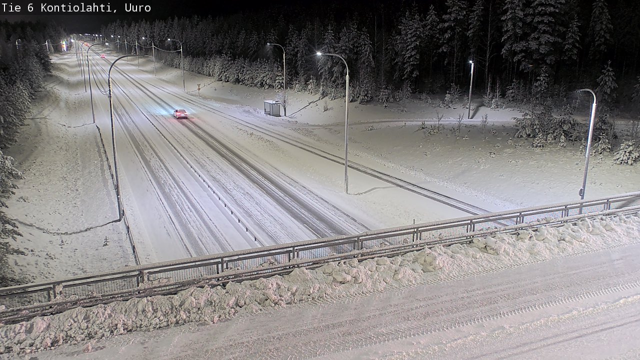 Kelikamerat Kuva Tie 6 Kontiolahti, Uuro, Kontiolahti, Pohjois-Karjala