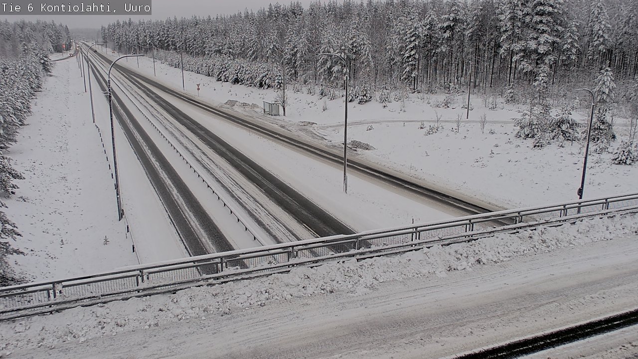 Kelikamerat Kuva Tie 6 Kontiolahti, Uuro, Kontiolahti, Pohjois-Karjala