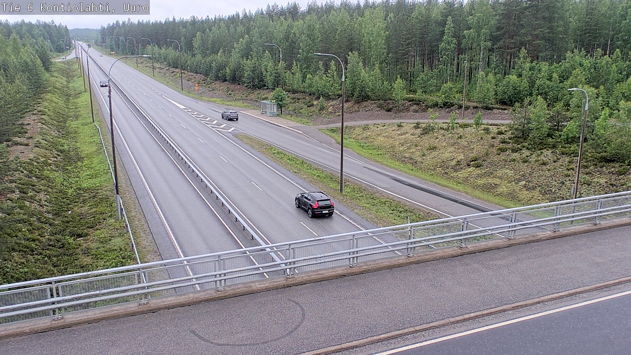 Kelikamerat Kuva Tie 6 Kontiolahti, Uuro, Kontiolahti, Pohjois-Karjala