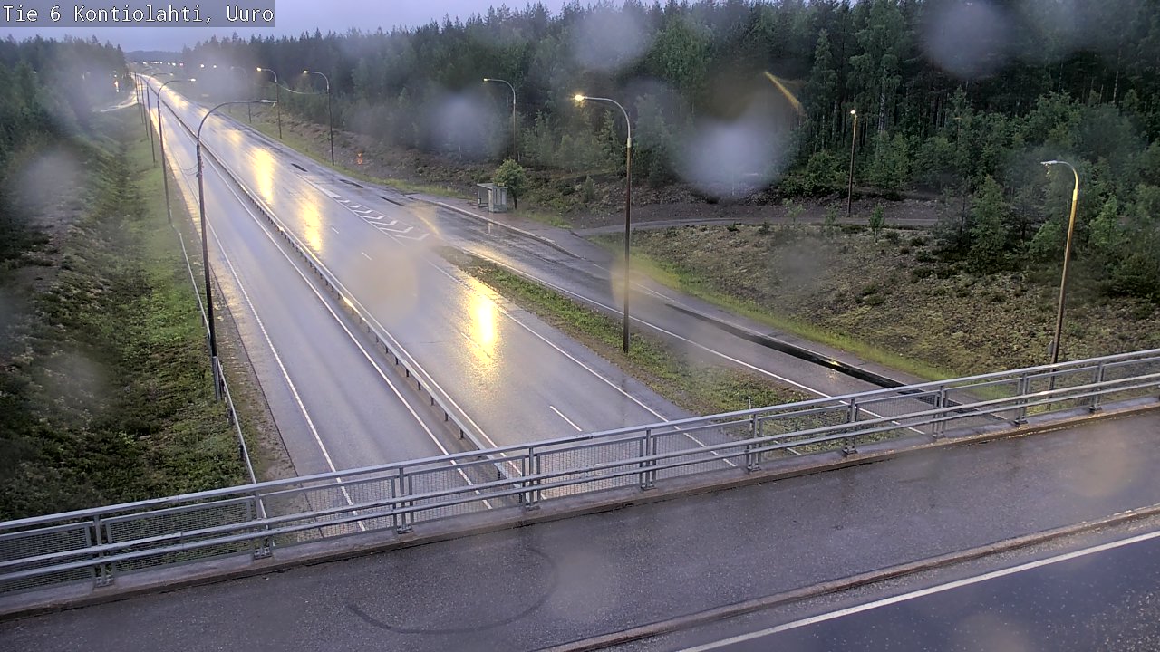 Kelikamerat Kuva Tie 6 Kontiolahti, Uuro, Kontiolahti, Pohjois-Karjala
